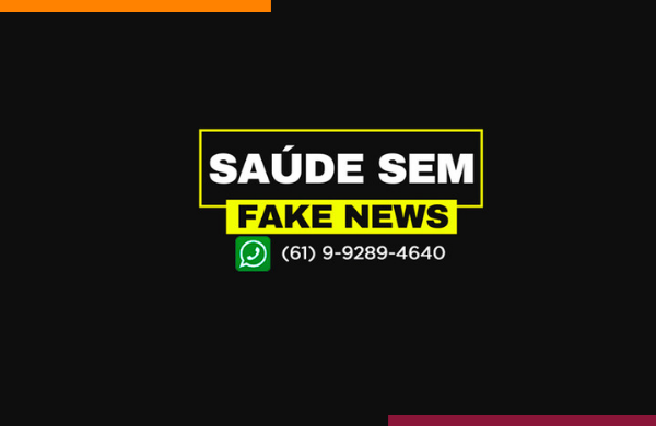 Whatsapp da Saúde: Sem fake news